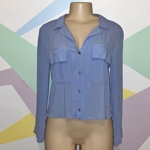 {ZARA} Light purple Shirt